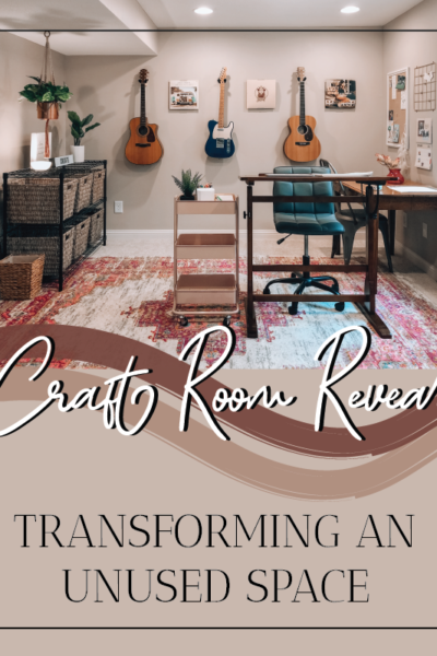 craft room, transforming an unused space, decor inspiration