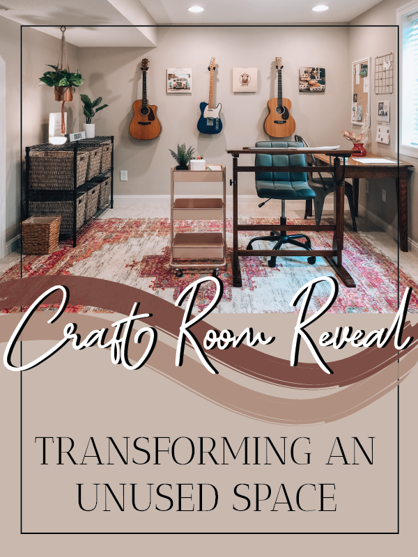 craft room, transforming an unused space, decor inspiration